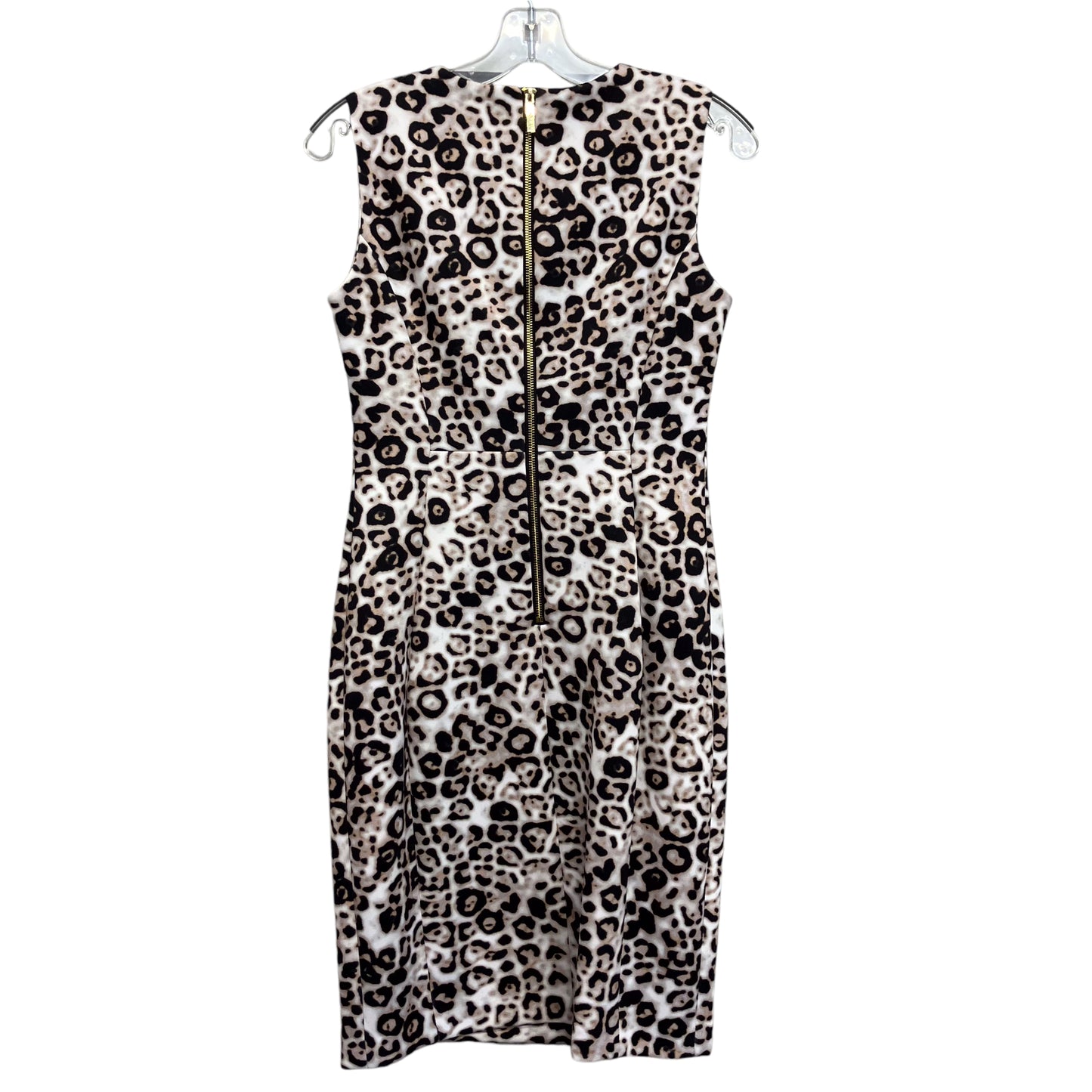 Dress Work By Calvin Klein In Animal Print, Size:Mp