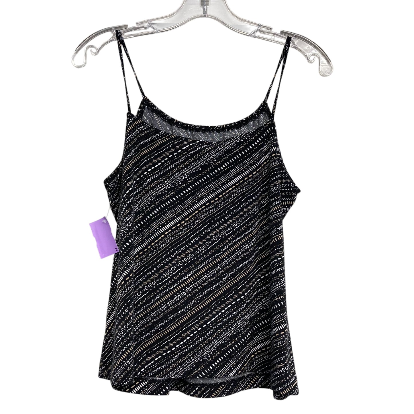 Top Sleeveless By Axcess In Black, Size:M