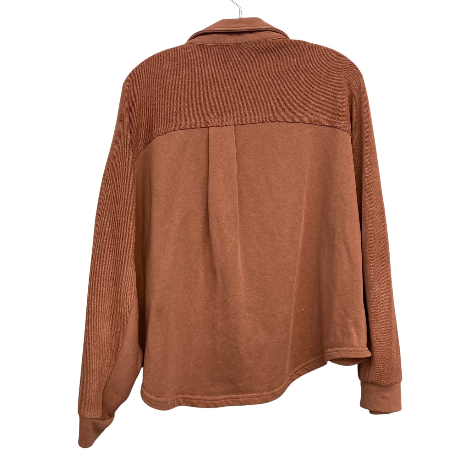 Jacket Shirt By Listicle In Tan, Size:L