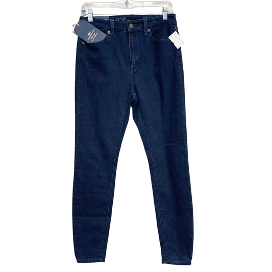 Jeans Skinny By Vineyard Vines In Blue Denim, Size:6