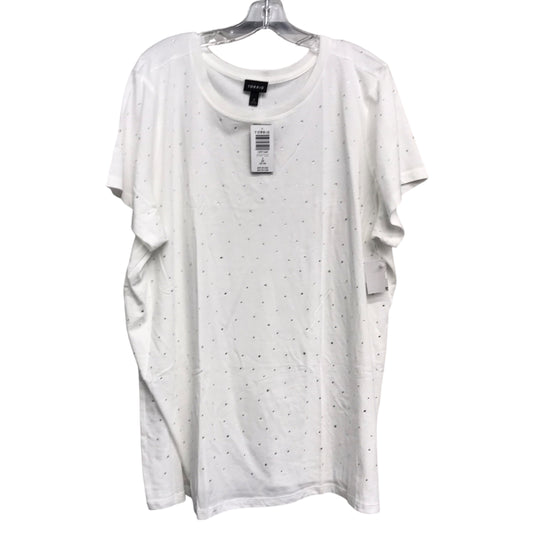 Top Ss By Torrid In White, Size:3X