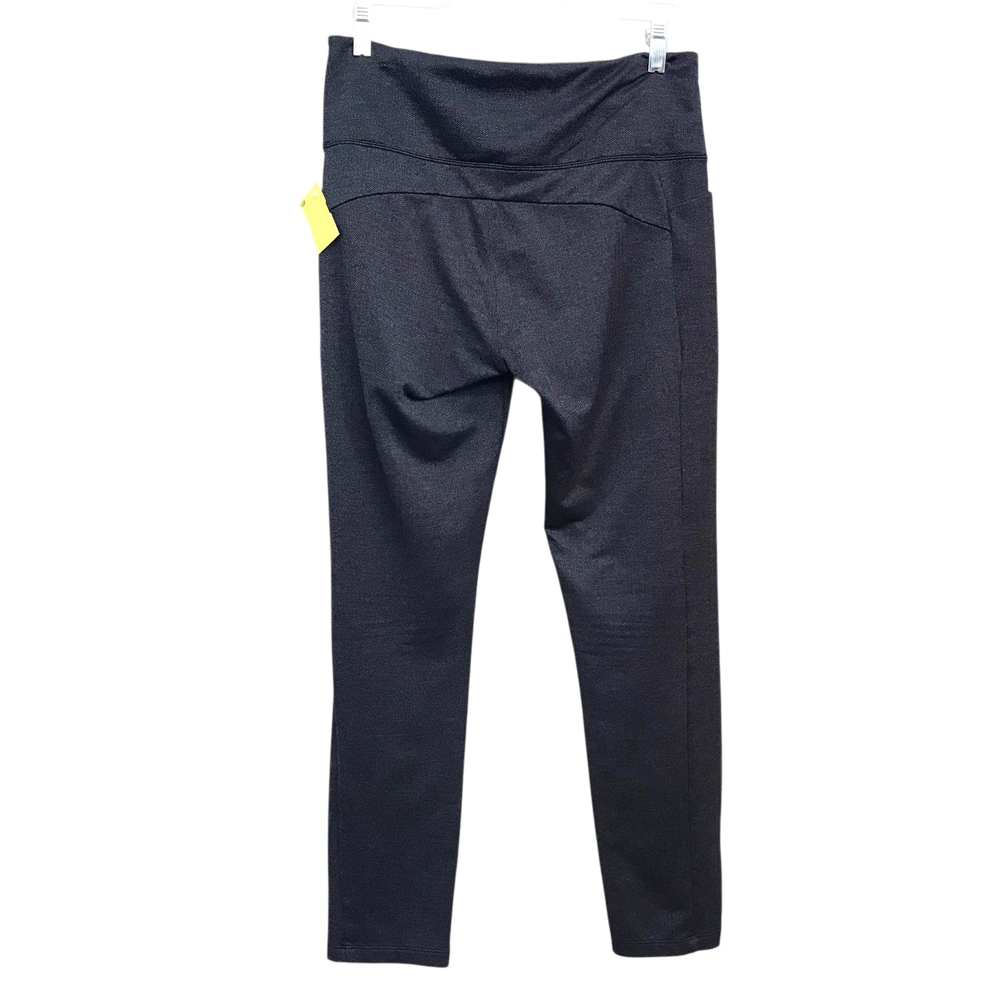 Athletic Leggings By Athleta In Black & Blue, Size:M