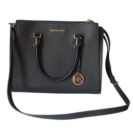Handbag Designer By Michael Kors In Black, Size:Large
