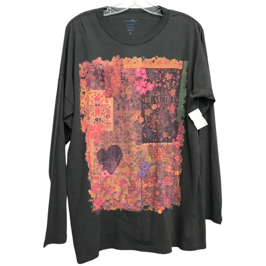Top Ls By Natural Life In Grey, Size:M