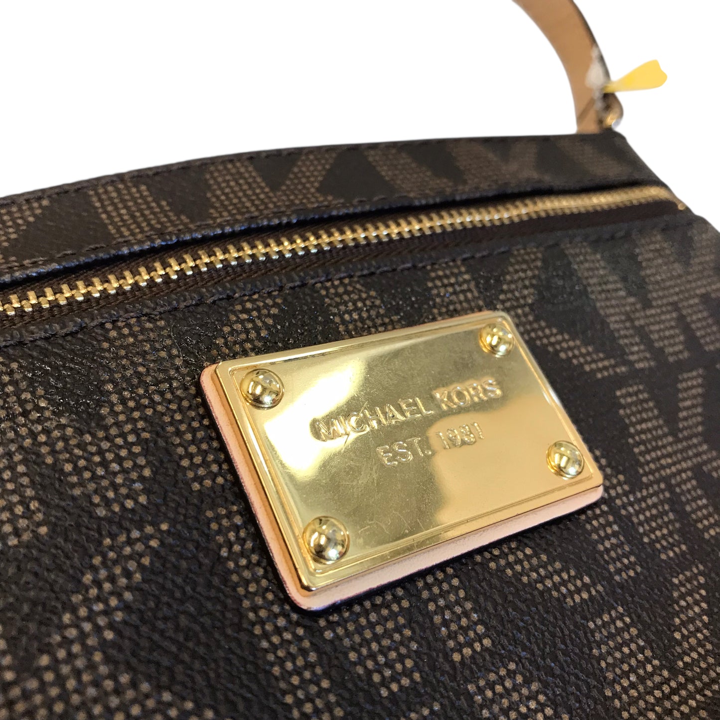 Wristlet Designer By Michael Kors In Brown, Size:Large