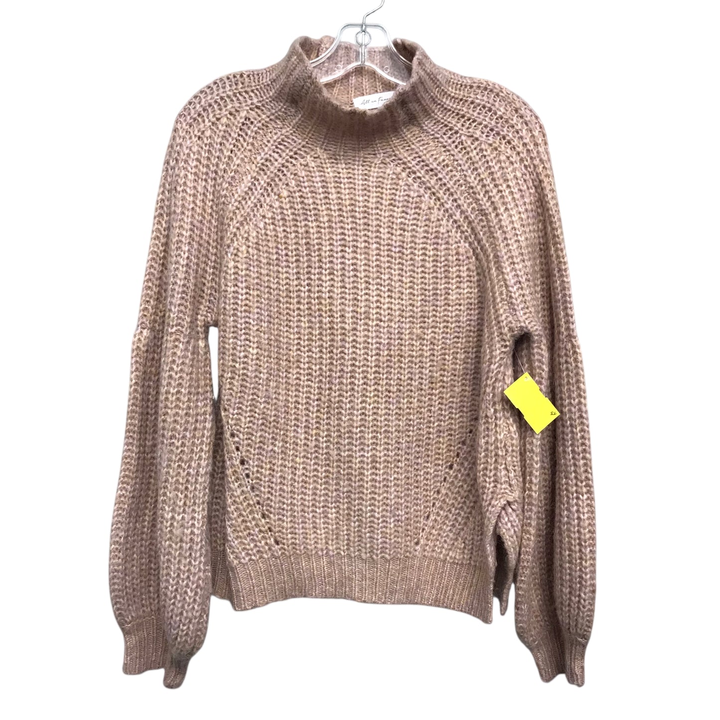 Sweater By All In Favor In Pink, Size:L