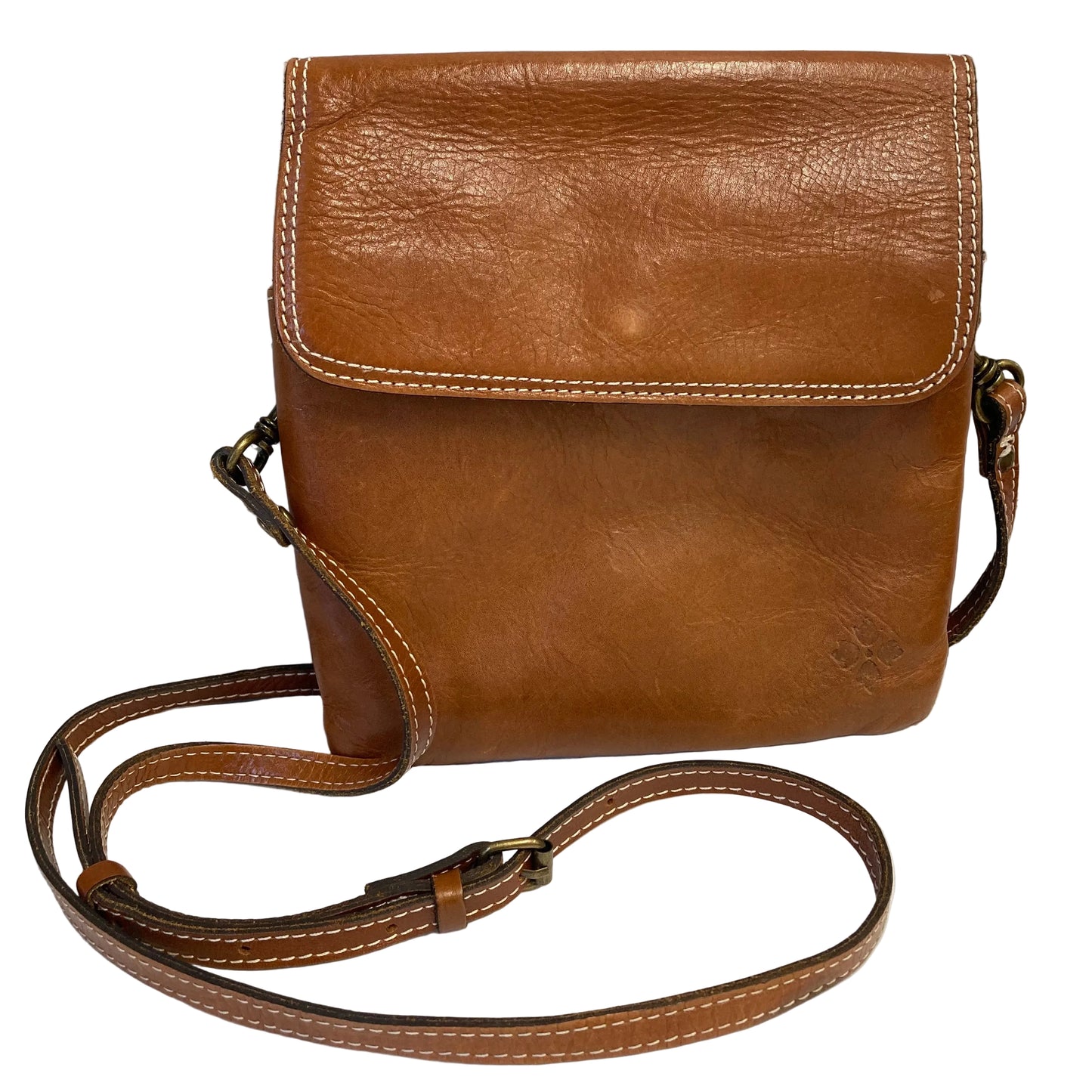 Crossbody Designer By Patricia Nash In Brown, Size:Medium