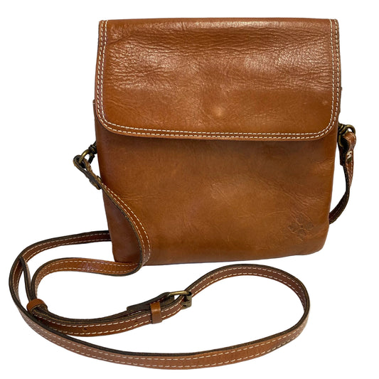 Crossbody Designer By Patricia Nash In Brown, Size:Medium