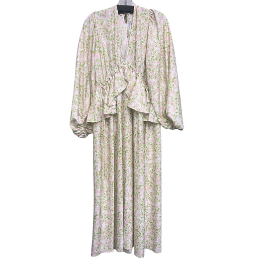 Dress Casual Maxi By Top Shop In Floral Print, Size:M