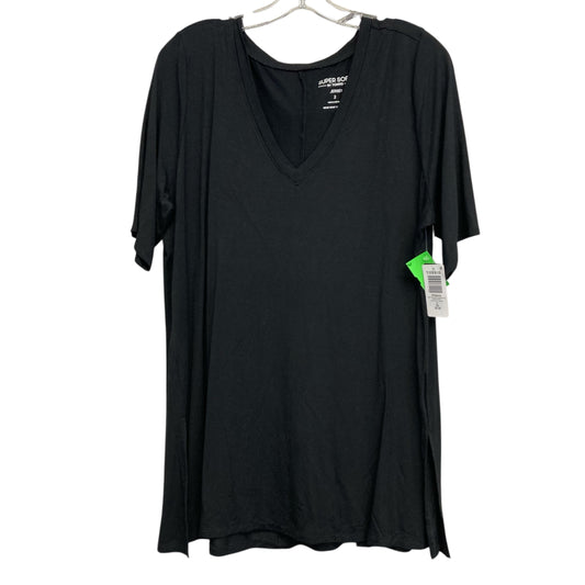 Top 3/4 Sleeve Basic By Torrid In Black, Size:2X