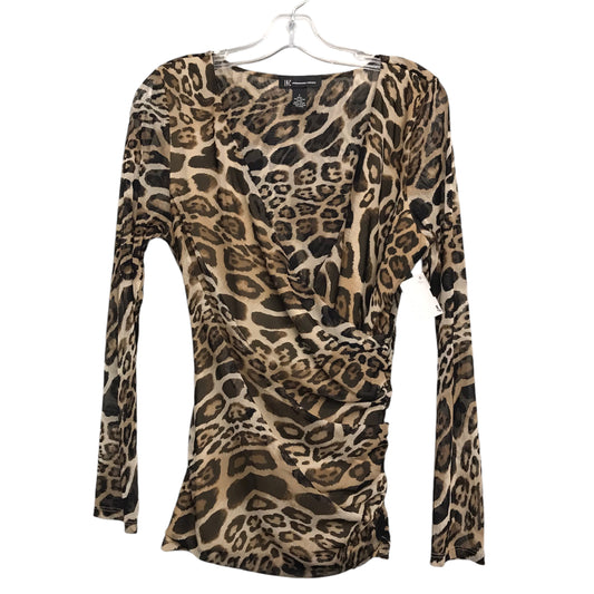 Top Ls By Inc In Animal Print, Size:L