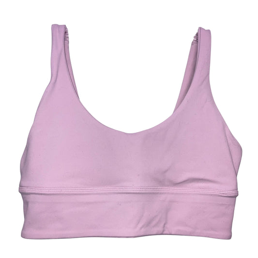 Athletic Bra By Lululemon In Purple, Size:M