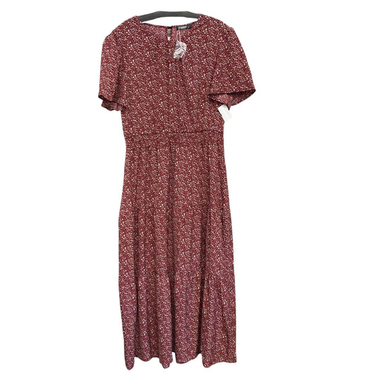 Dress Casual Maxi By Fashion In Red & White, Size:Xl