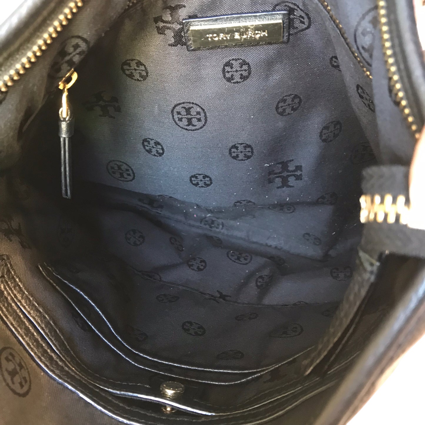 Crossbody Designer By Tory Burch In Black, Size:Medium