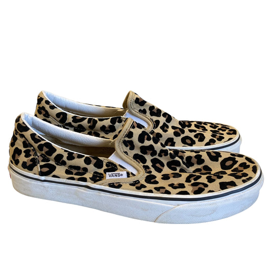 Shoes Sneakers By Vans In Animal Print, Size:10