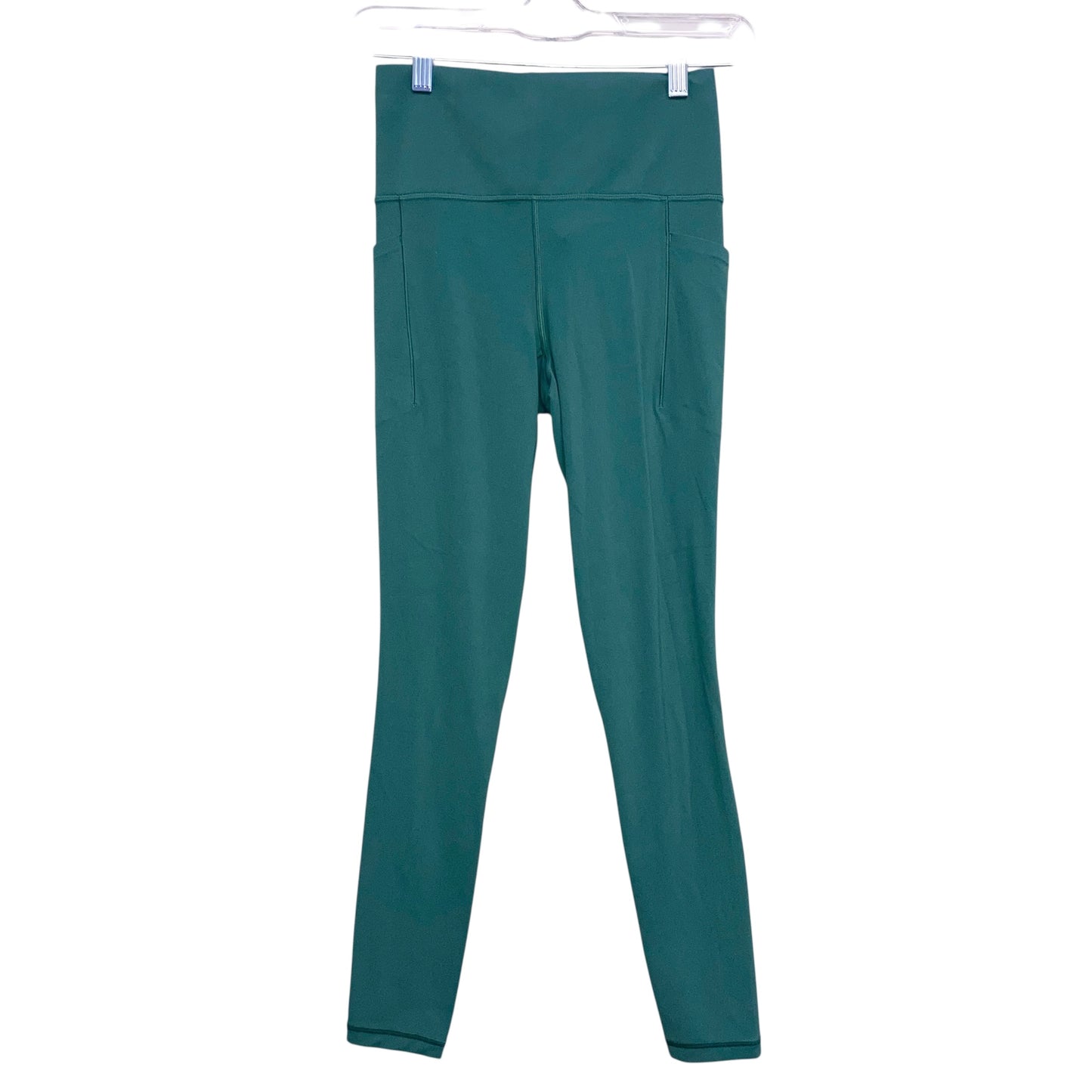 Athletic Leggings By Athleta In Green, Size:Xs