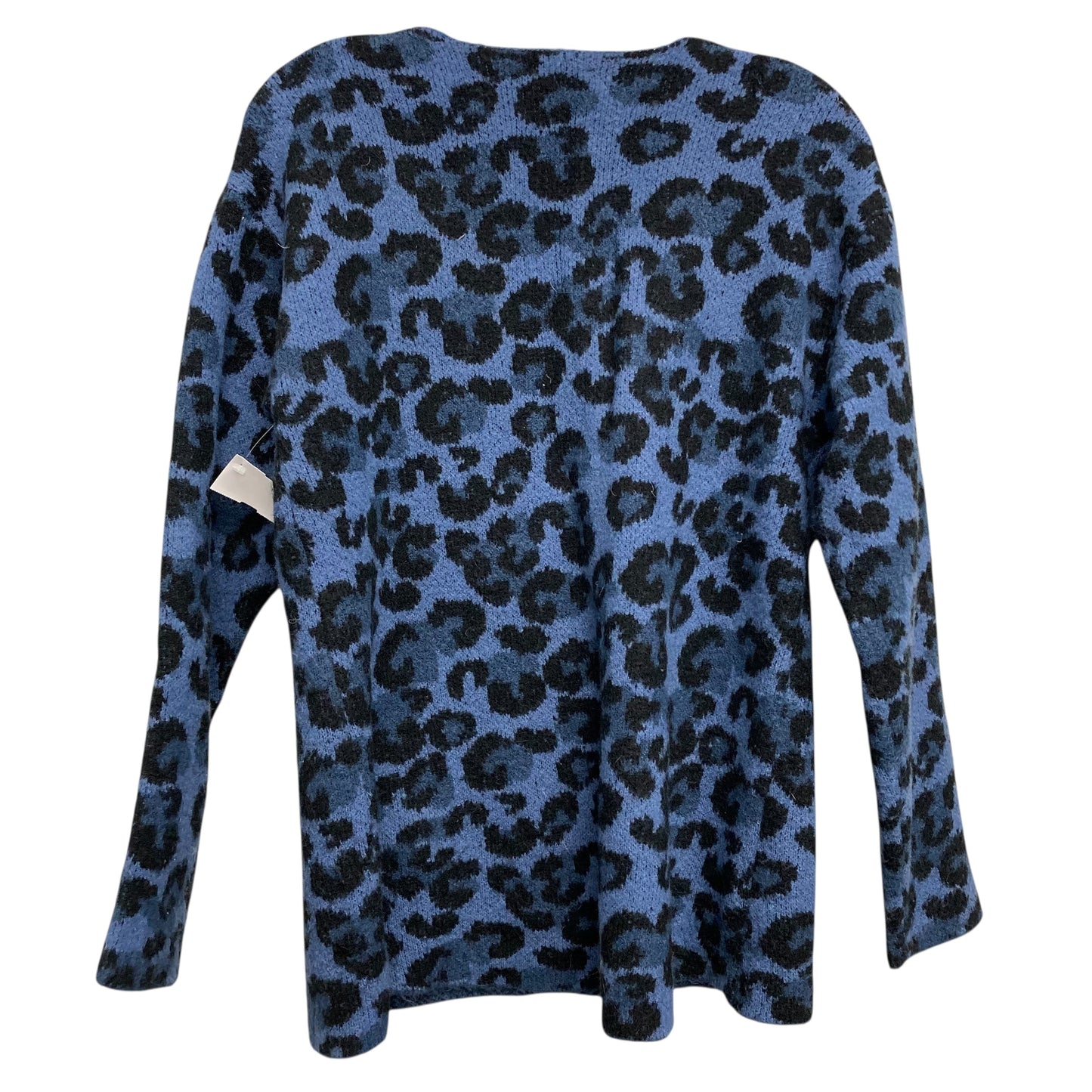 Sweater By Jasmison In Black & Blue, Size:S