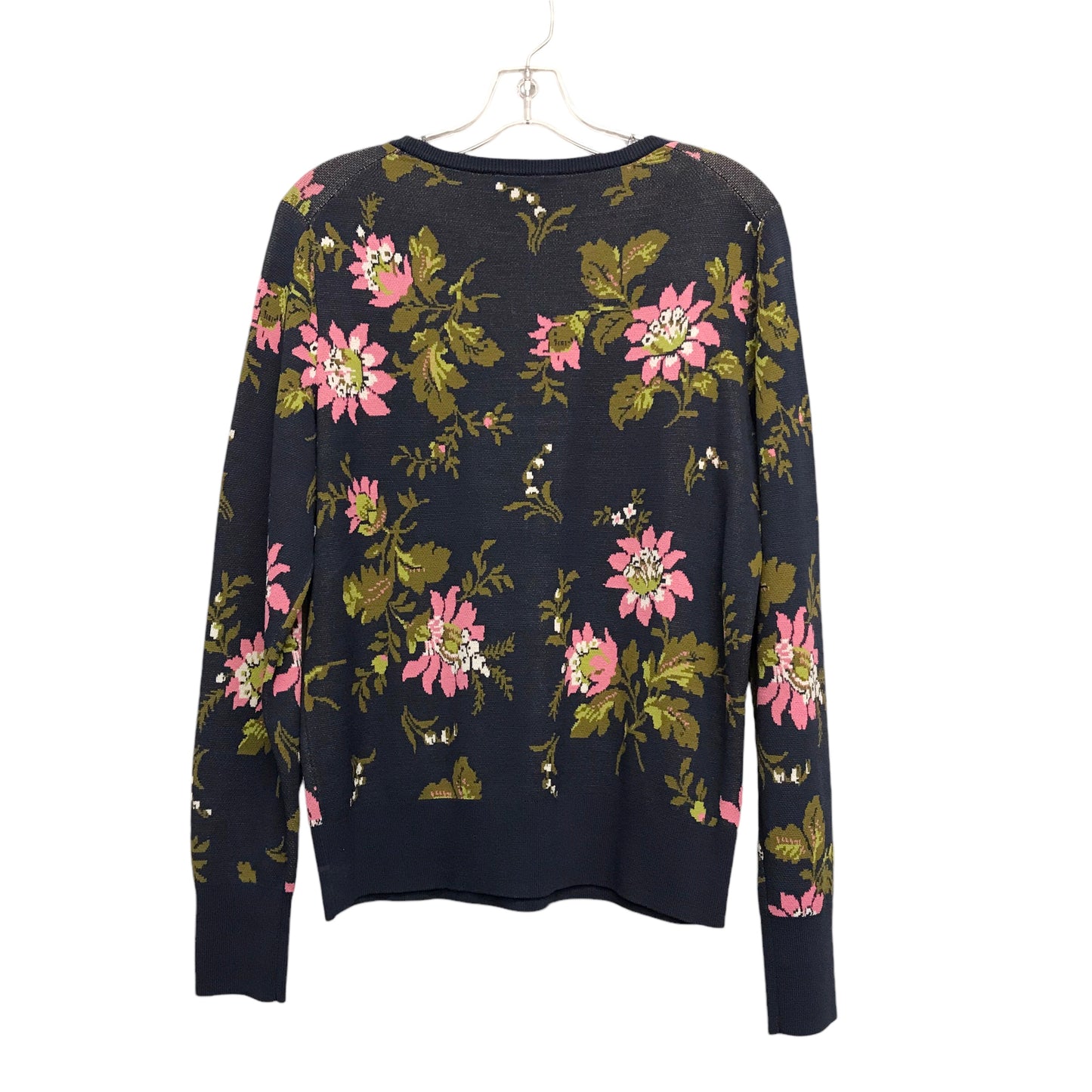 Sweater By Ann Taylor In Floral Print, Size:L