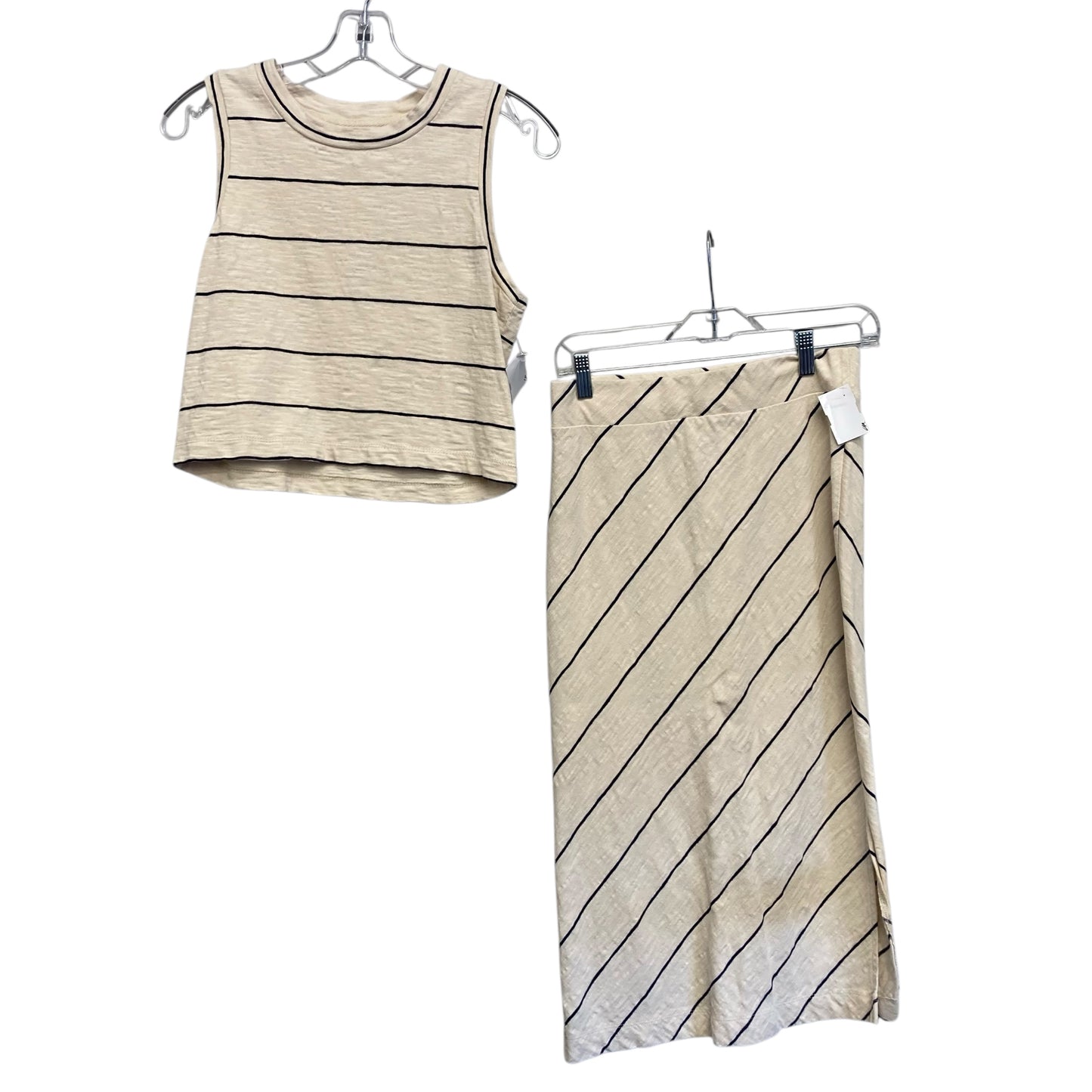 Skirt Set 2Pc By Lou And Grey In Striped Pattern, Size:S
