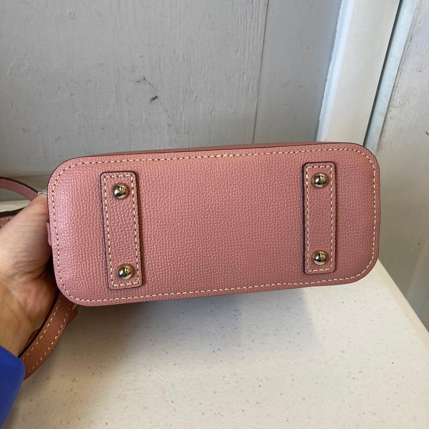 Crossbody Designer By Dooney And Bourke In Pink, Size:Small