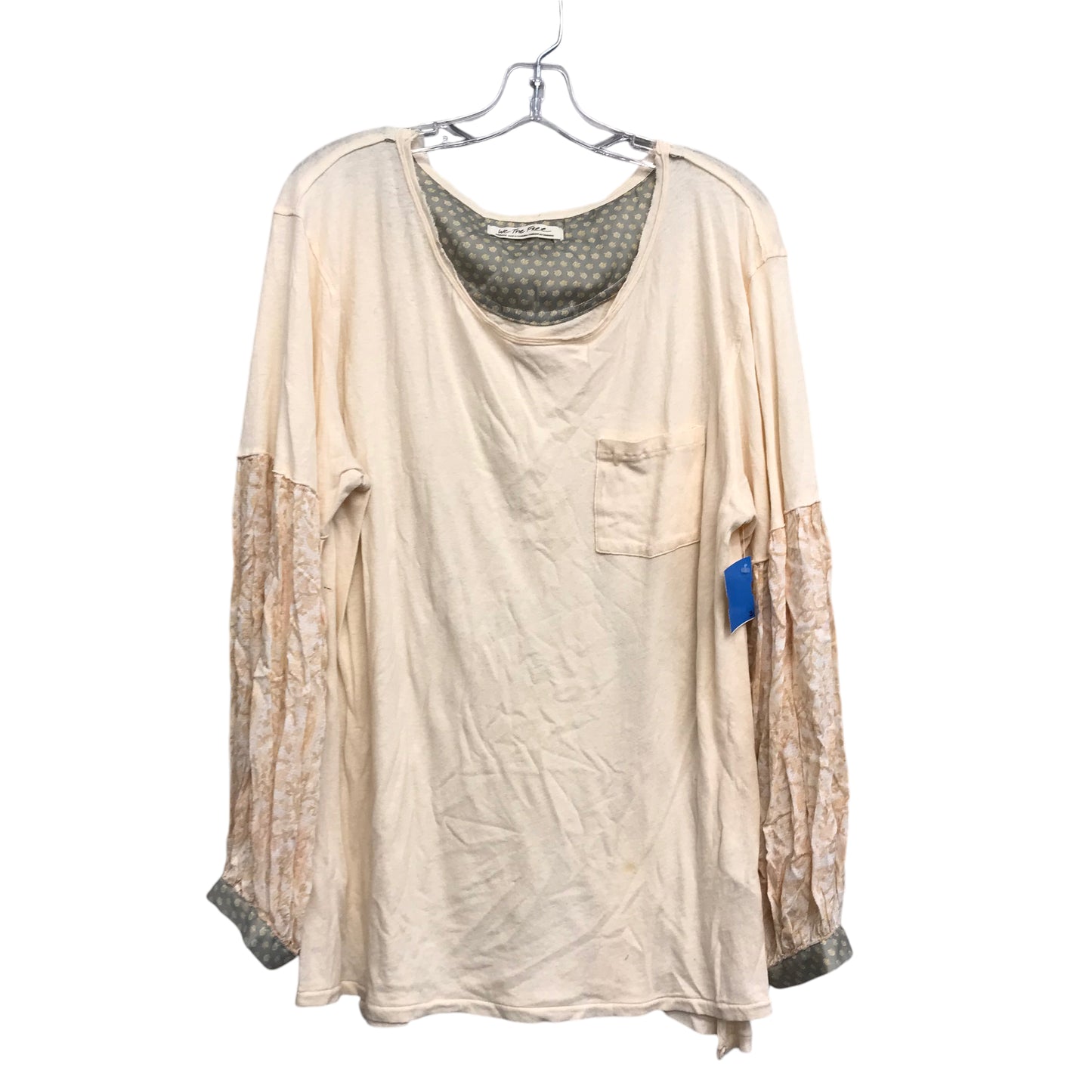 Top Ls By We The Free In Cream, Size:M