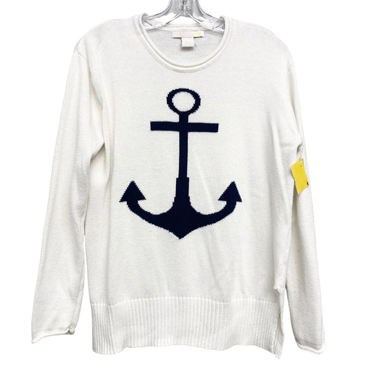 Sweater By C And C In White, Size:M