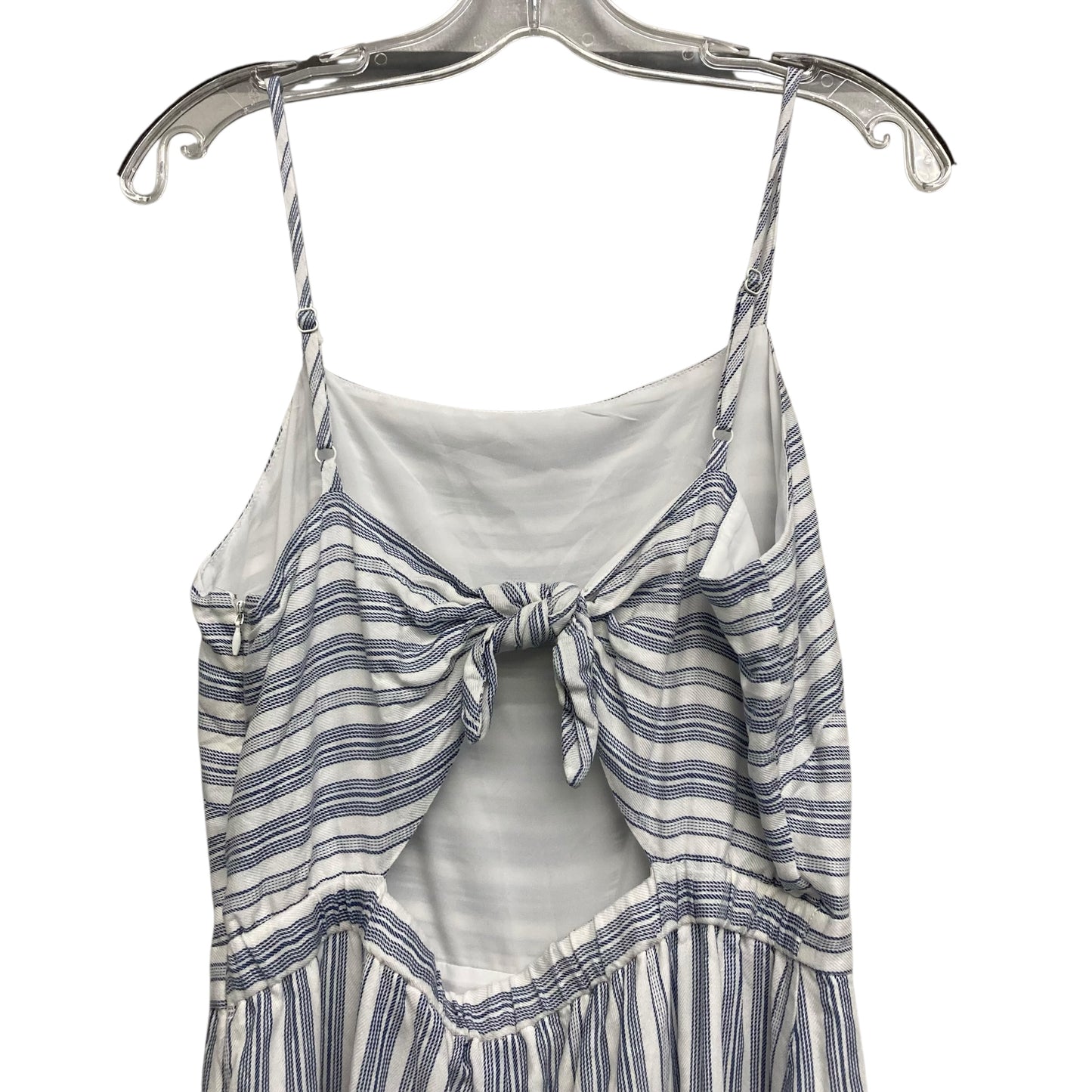 Jumpsuit By White House Black Market In Blue & White, Size:M
