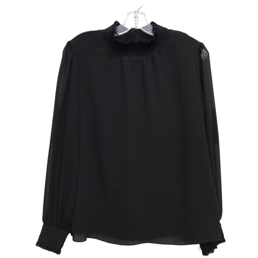 Top Ls By J. Crew In Black, Size:M