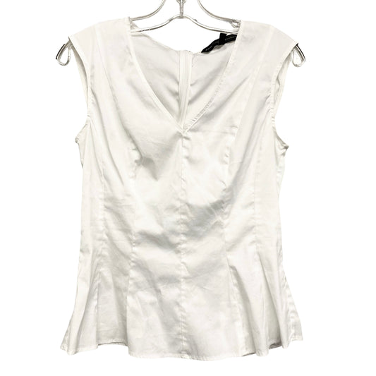 Top Sleeveless By White House Black Market In White, Size:Xs