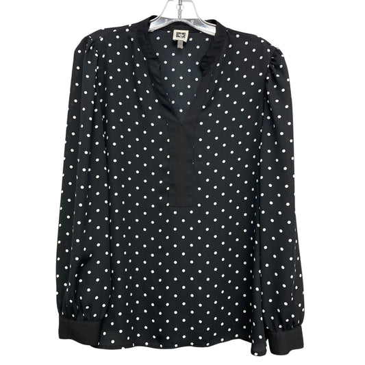 Top Ls By Anne Klein In Polkadot Pattern, Size:L