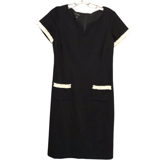 Dress Work By Talbots In Black & White, Size:S