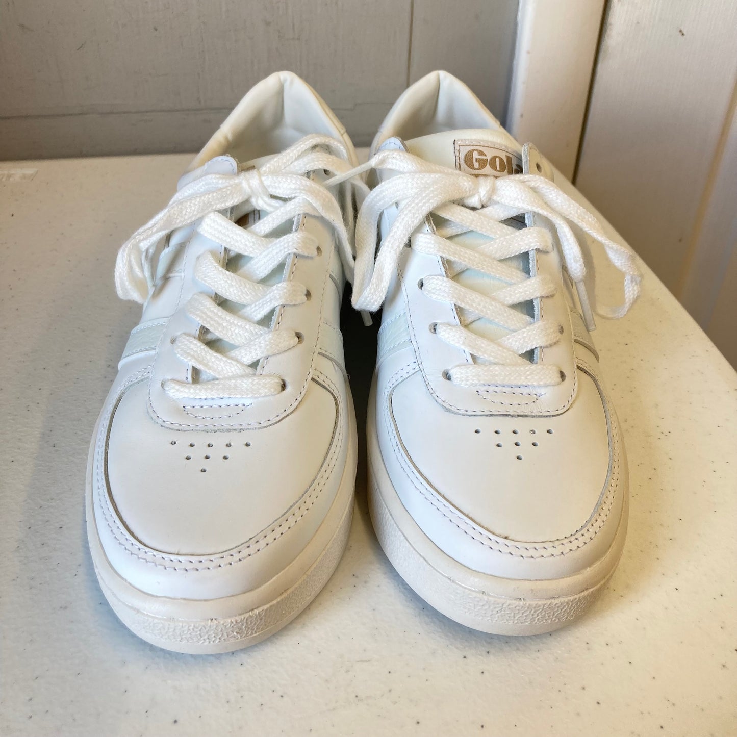 Shoes Sneakers By Gola In White, Size:6.5
