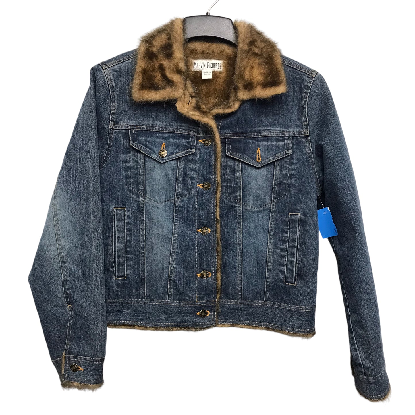 Jacket Denim By Marvin Richards In Blue Denim