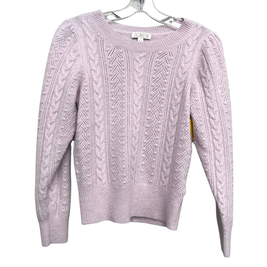 Sweater By J. Crew In Purple, Size:S