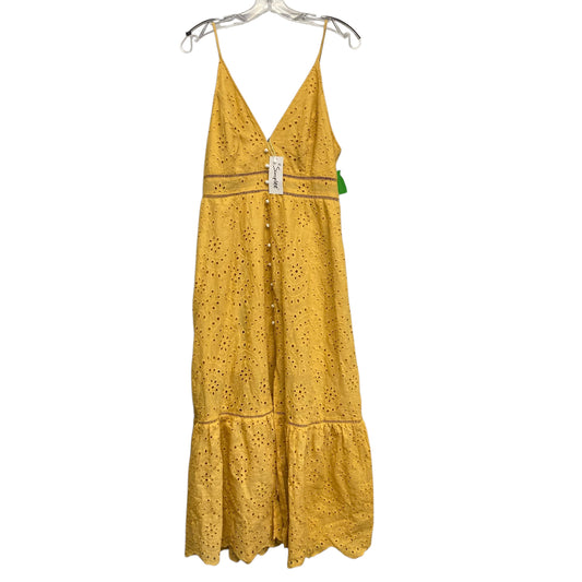Dress Casual Maxi By Simplee In Yellow, Size:Xl