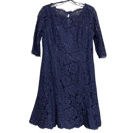 Dress Party Short By Eliza J In Blue, Size:L
