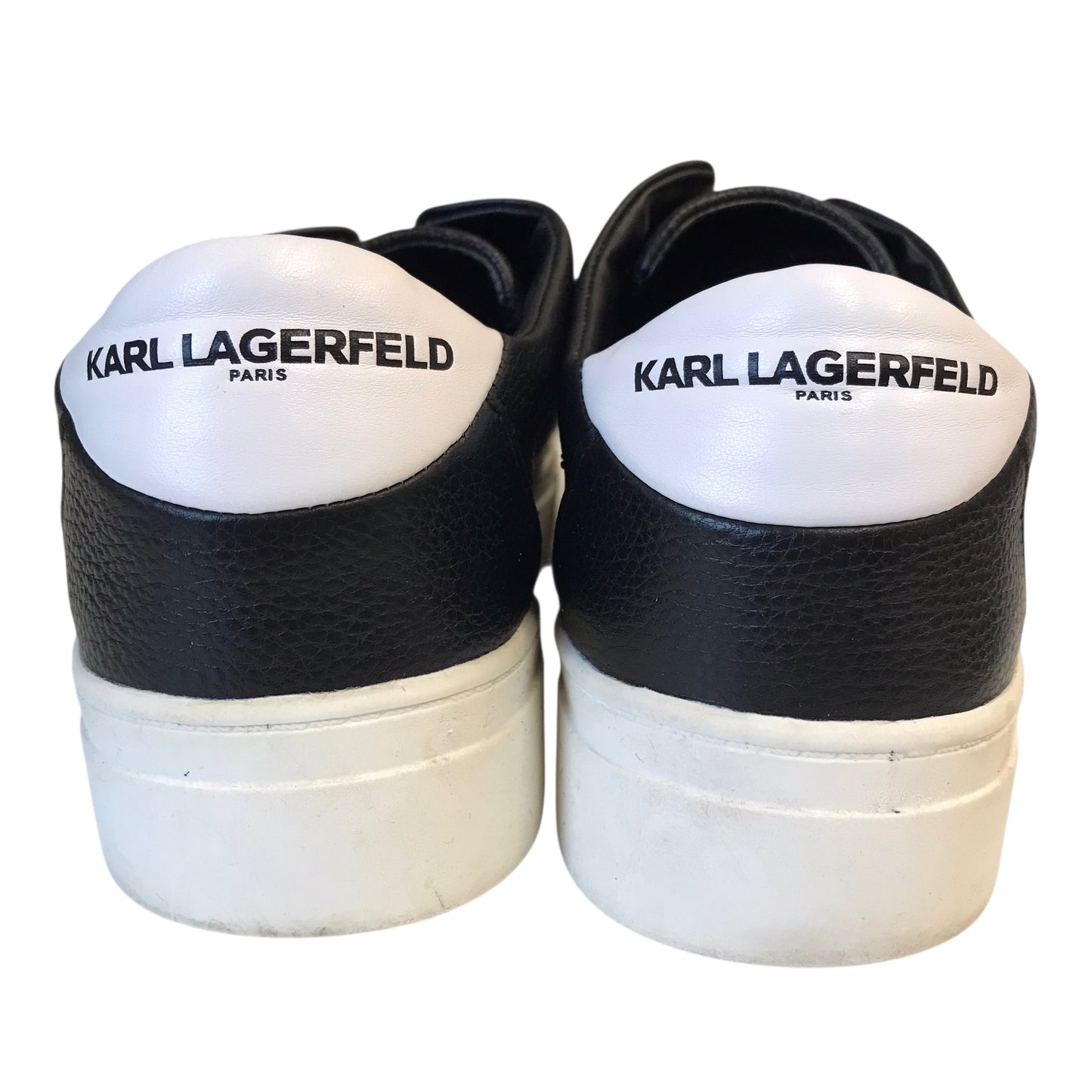 Shoes Designer By Karl Lagerfeld In Black, Size:8.5