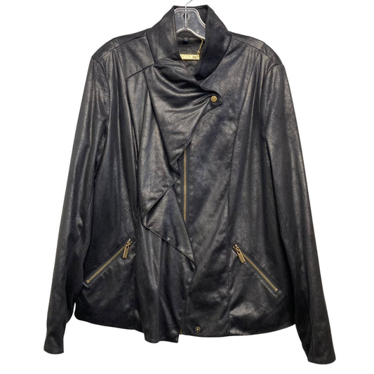 Jacket Other By Iman Hsn In Black, Size:Xl