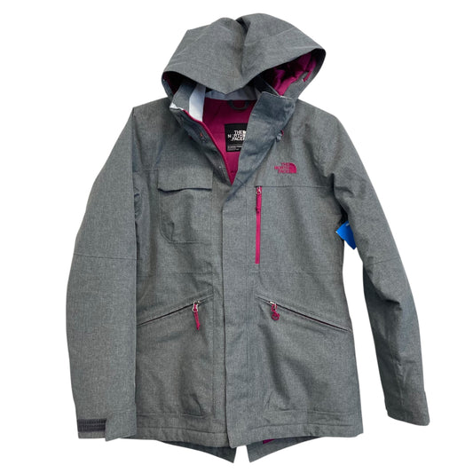Coat Other By The North Face In Grey & Pink, Size:M