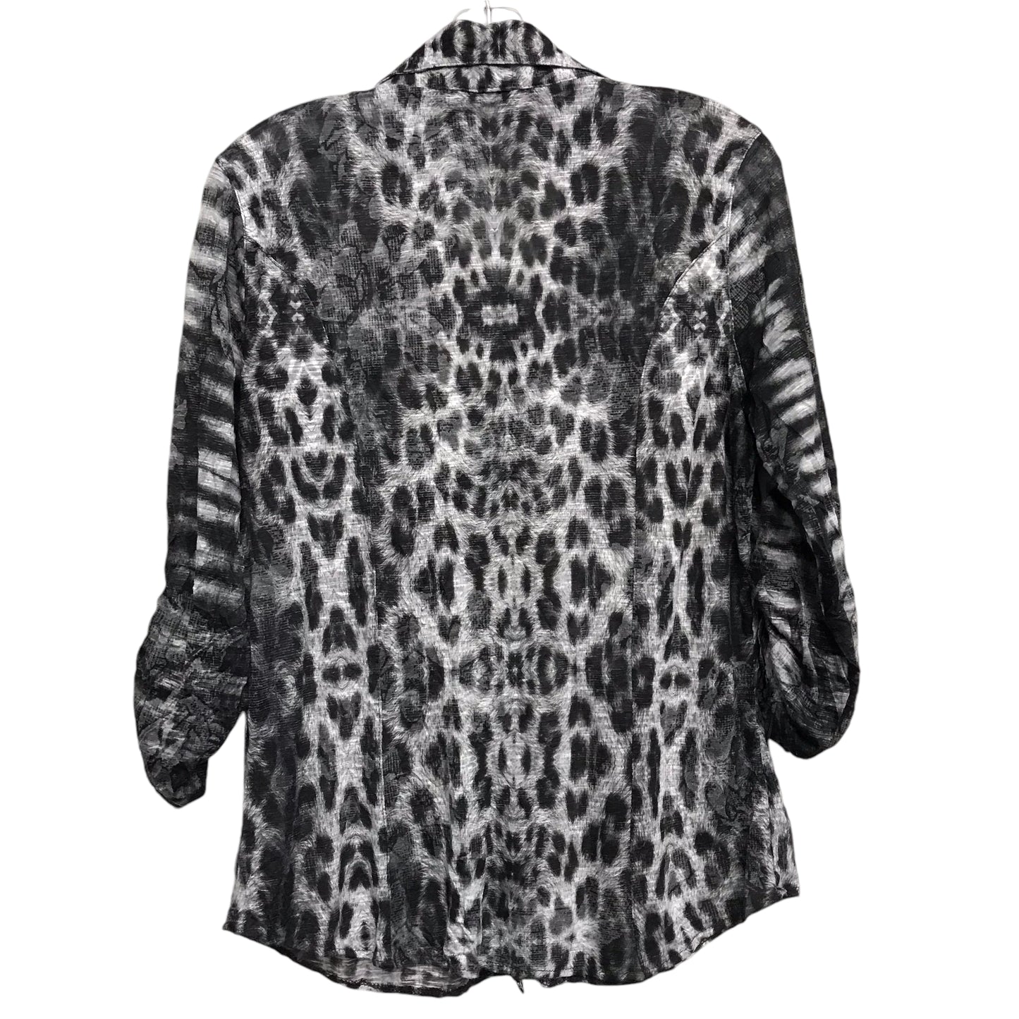 Top Ls By David Cline In Black & Grey, Size:M