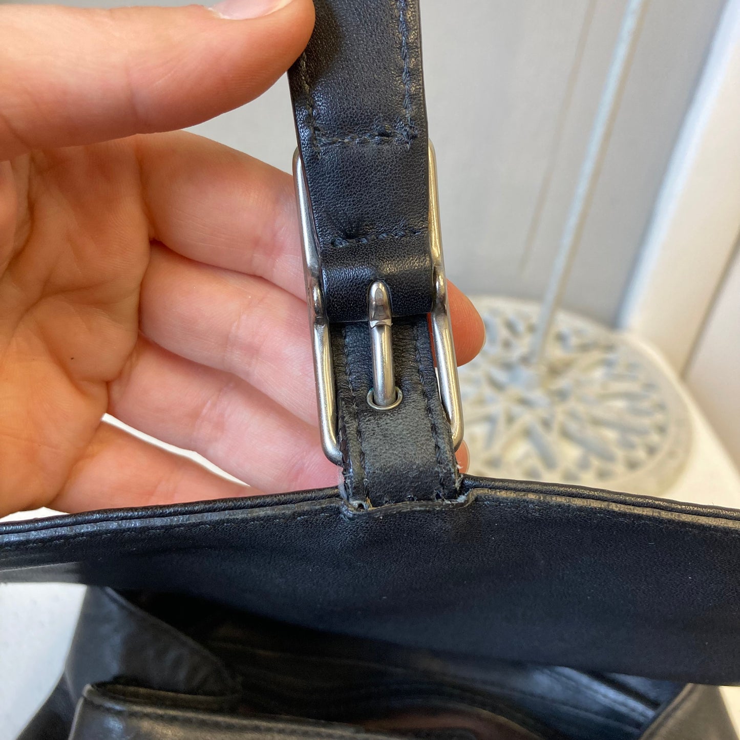 Backpack Designer By Coach In Black, Size:Medium
