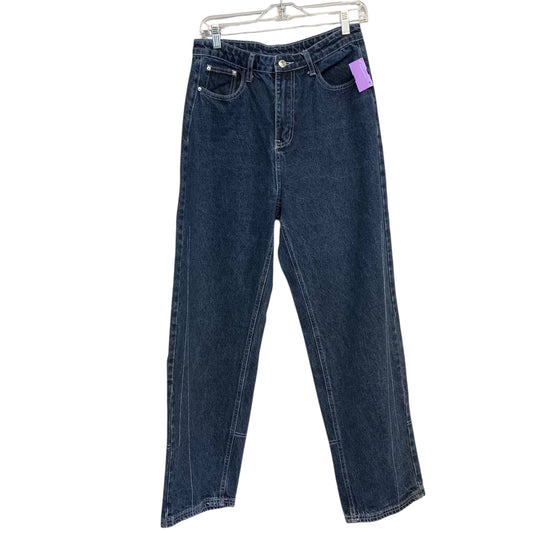 Jeans Wide Leg By Clothes Mentor In Blue Denim, Size:12