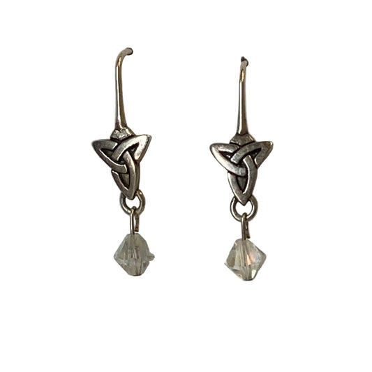 Earrings Sterling Silver In Silver