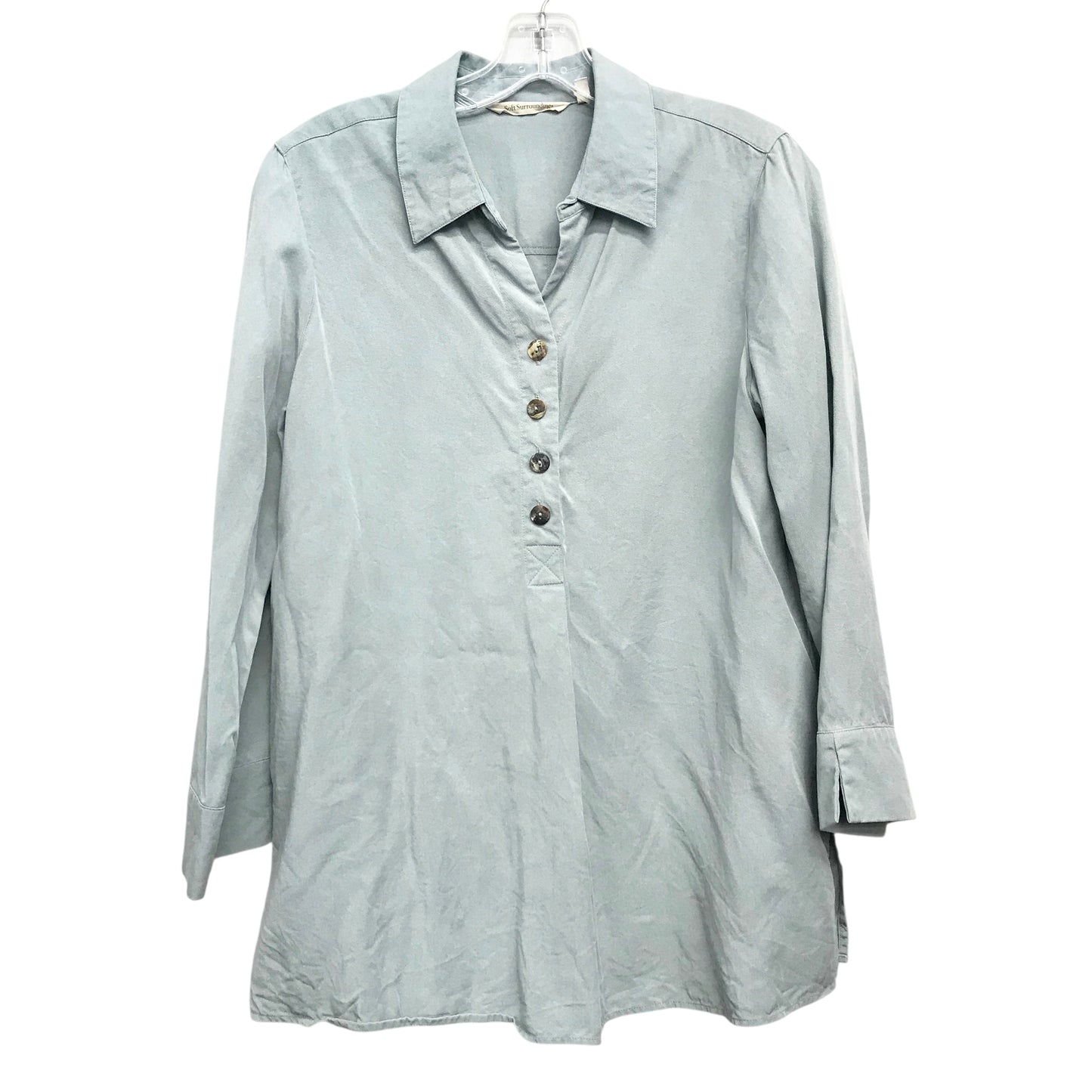 Top Ls By Soft Surroundings In Green, Size:M