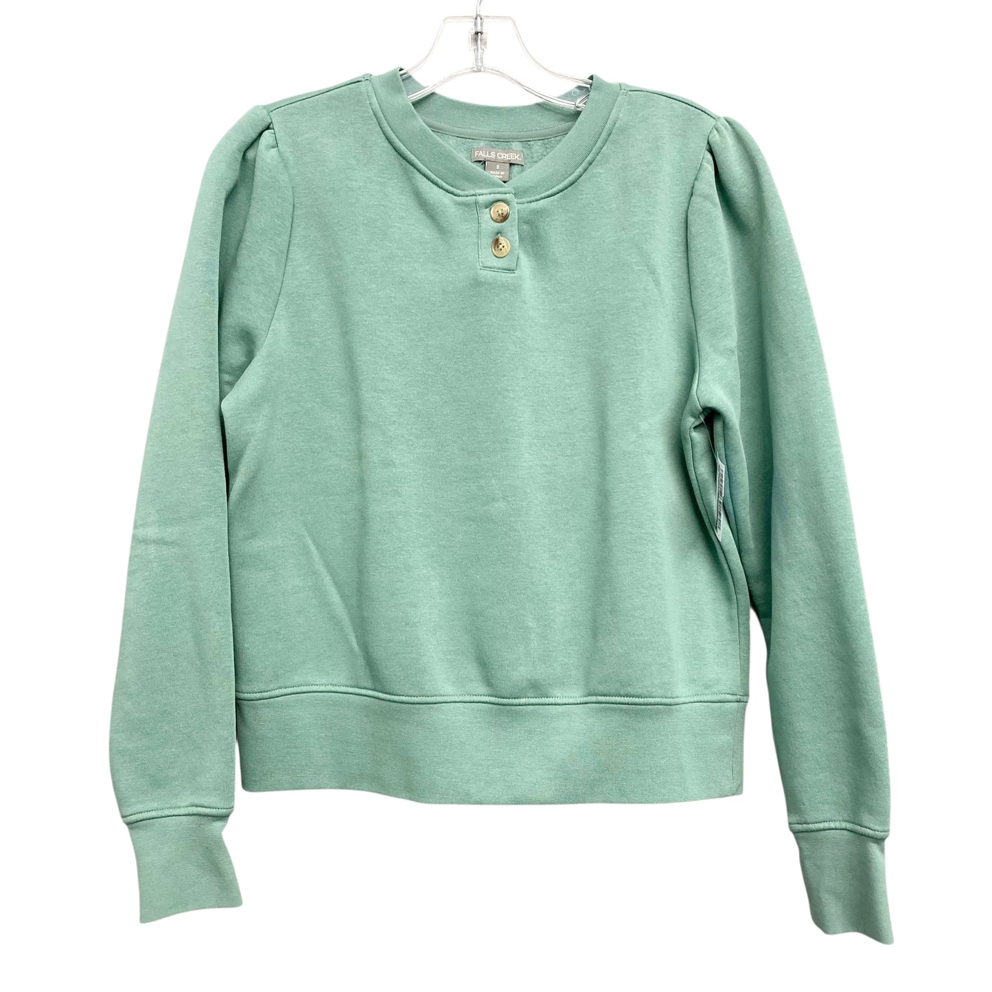 Top Ls By Falls Creek In Green, Size:S