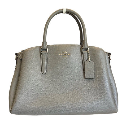 Handbag Designer By Coach In Grey, Size:Medium