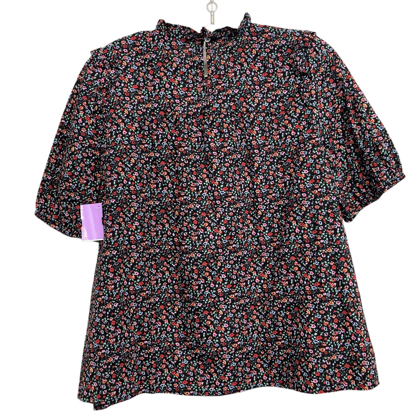 Top Ss By Madewell In Floral Print, Size:S