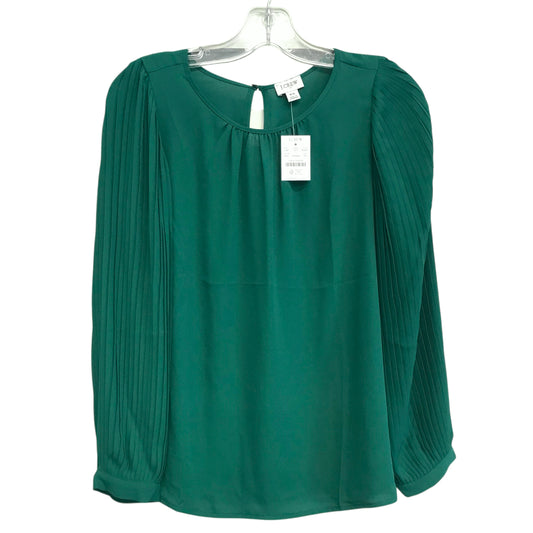 Top Ls By J. Crew In Green, Size:S