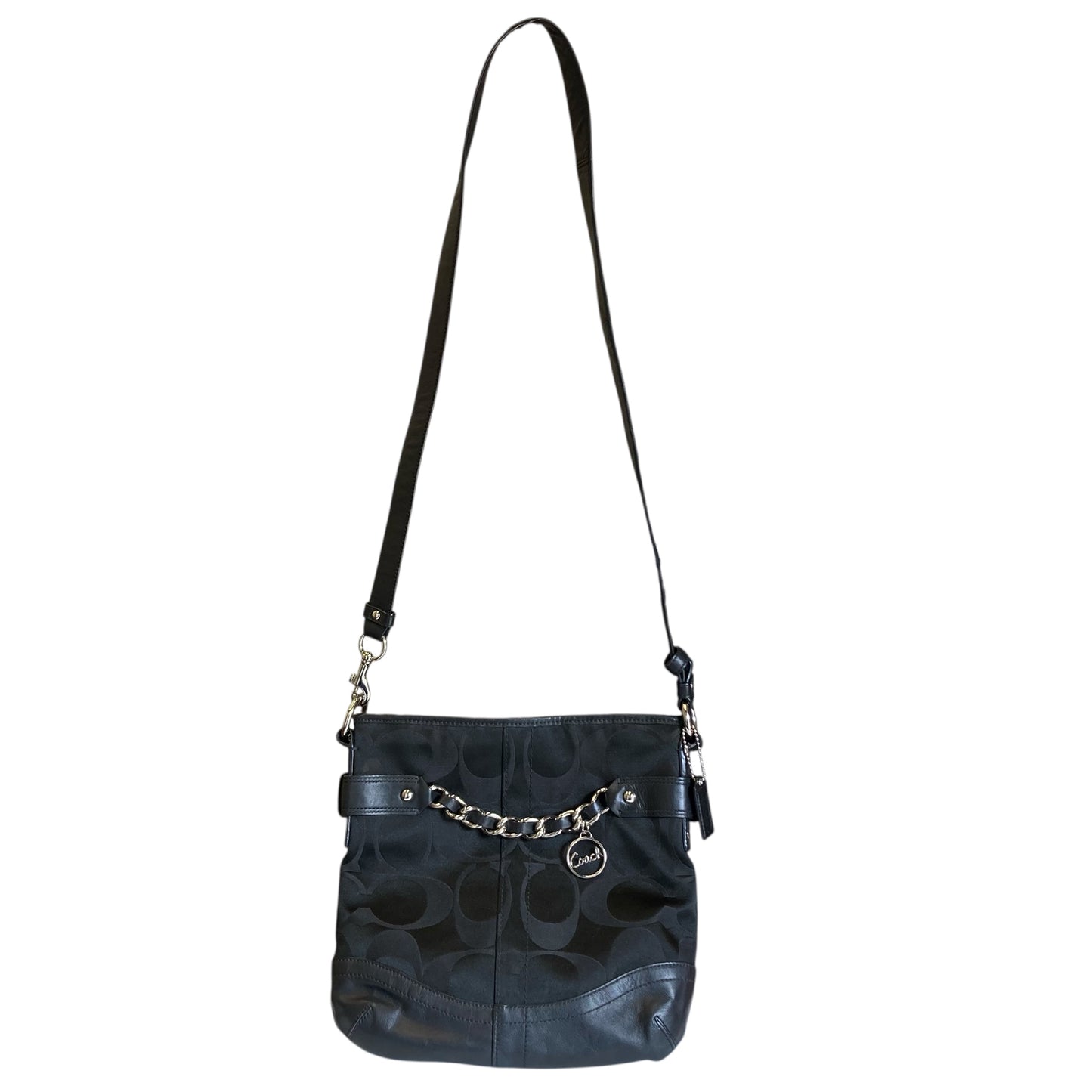 Crossbody Designer By Coach In Black, Size:Small