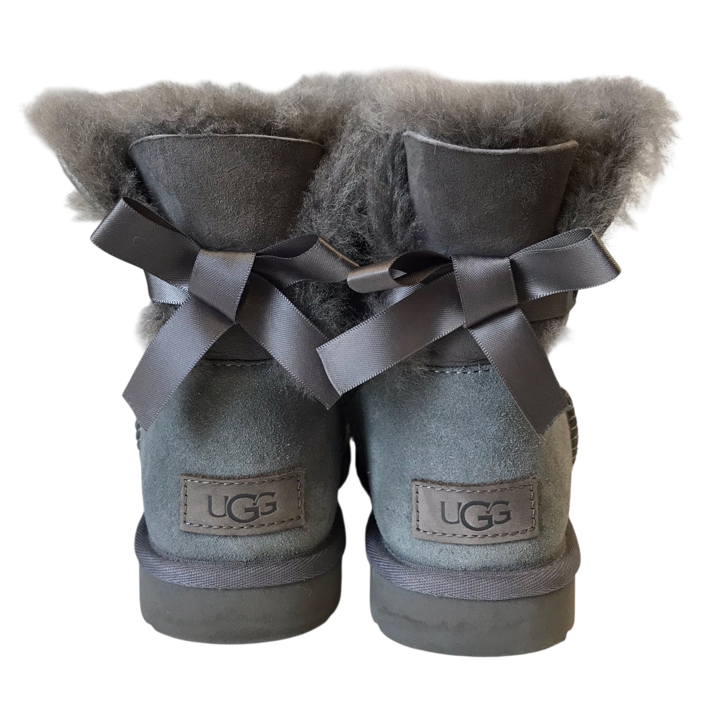 Boots Designer By Ugg In Grey, Size:7